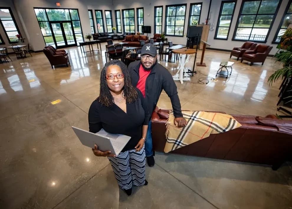 Dr. Sallie Brisbane-Stone and Mario Stone — Founders of The Well